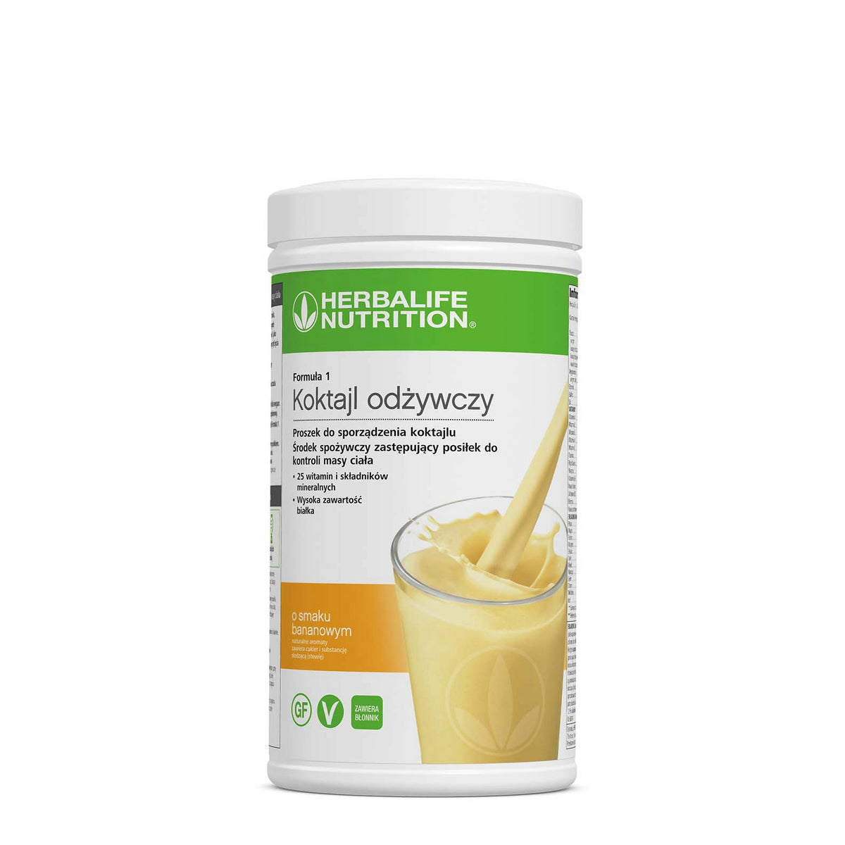Herbalife Formuła 1 Koktajl odżywczy 550 g, smak bananowy