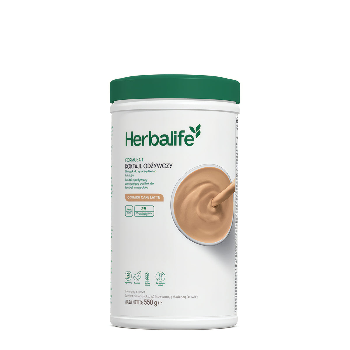Herbalife Formuła 1 Koktajl odżywczy 550 g, smak Café latte