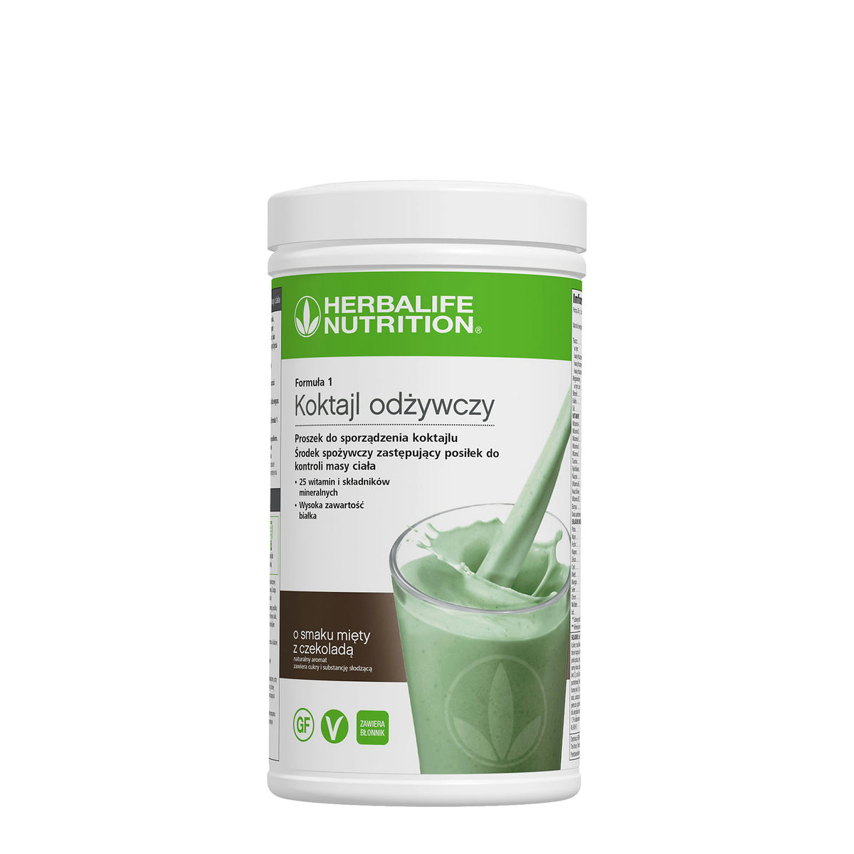Herbalife Formuła 1 Koktajl odżywczy 550 g, smak mięty z czekoladą